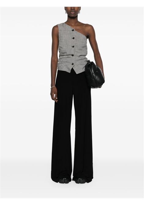 Black Jumbo wide-leg trousers - women RICK OWENS | RP01D2300HBZ09